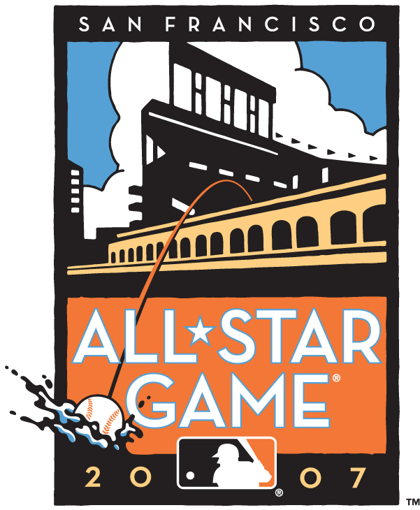 MLB All-Star Game 2007 Alternate Logo v4 t shirts iron on transfers